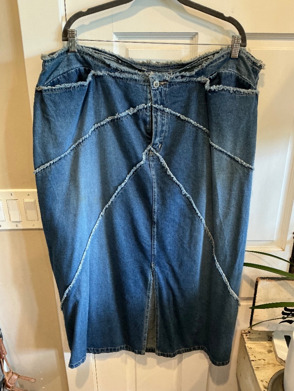 Just Blu denim skirt in plus size 24w!